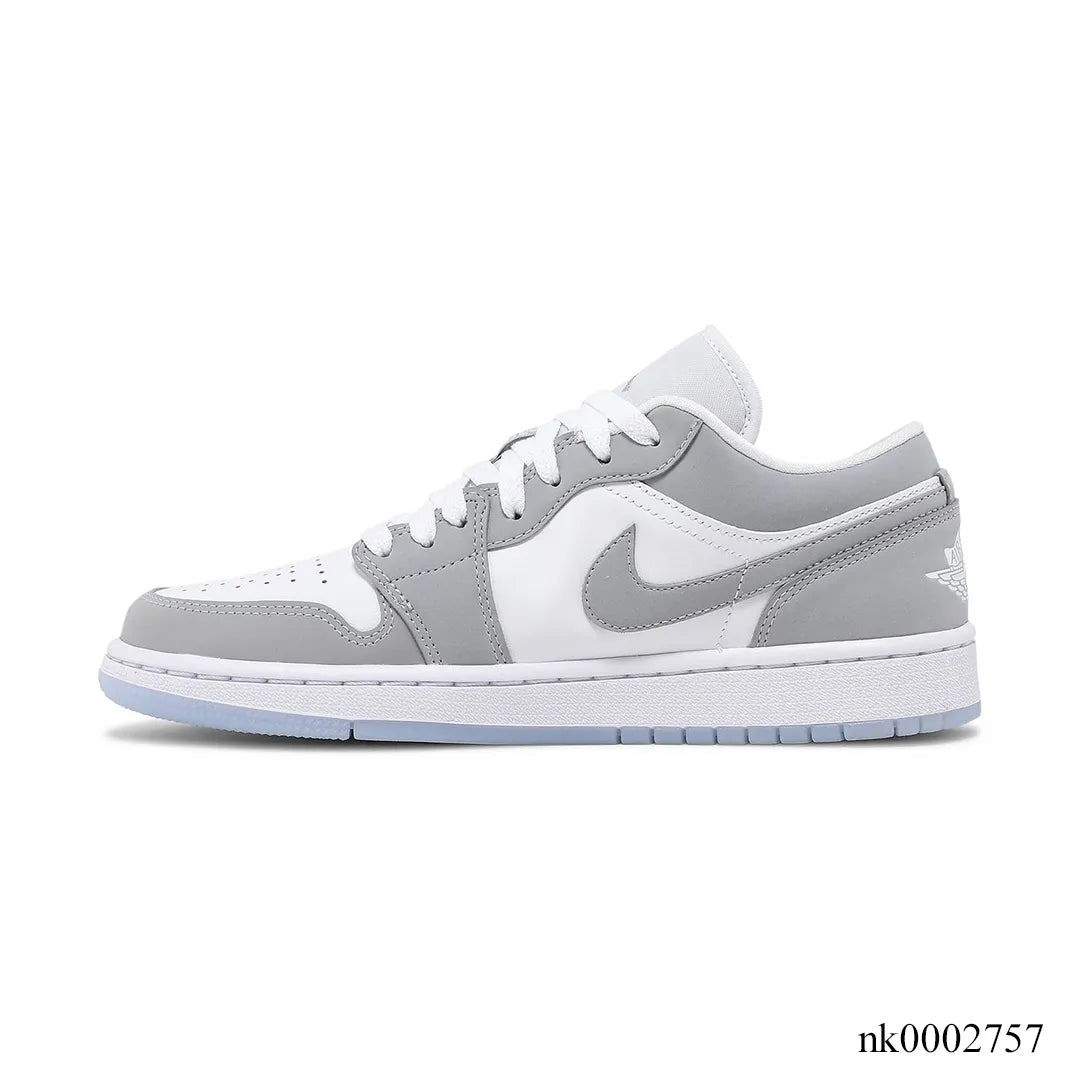 AJ 1 Low White Wolf Grey Shoes Sneakers – nk0002757