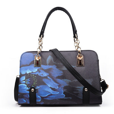 Printed handbags new handbags fashion mother trend mother bag shoulder bag one generation