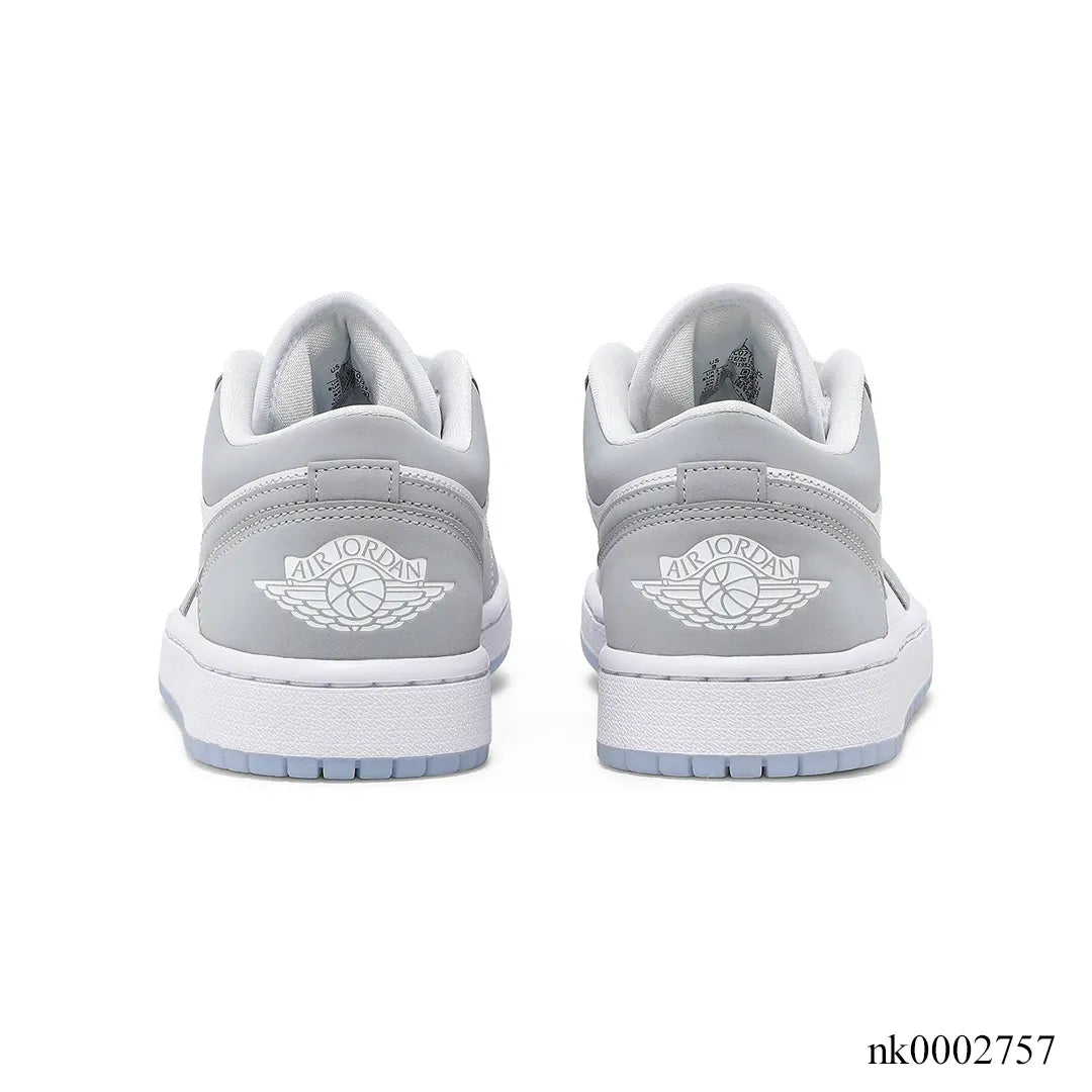 AJ 1 Low White Wolf Grey Shoes Sneakers – nk0002757