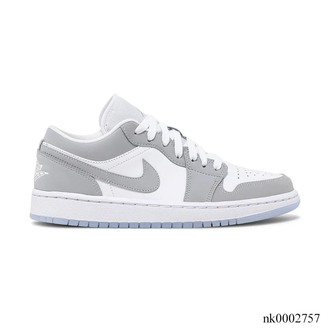 AJ 1 Low White Wolf Grey Shoes Sneakers – nk0002757