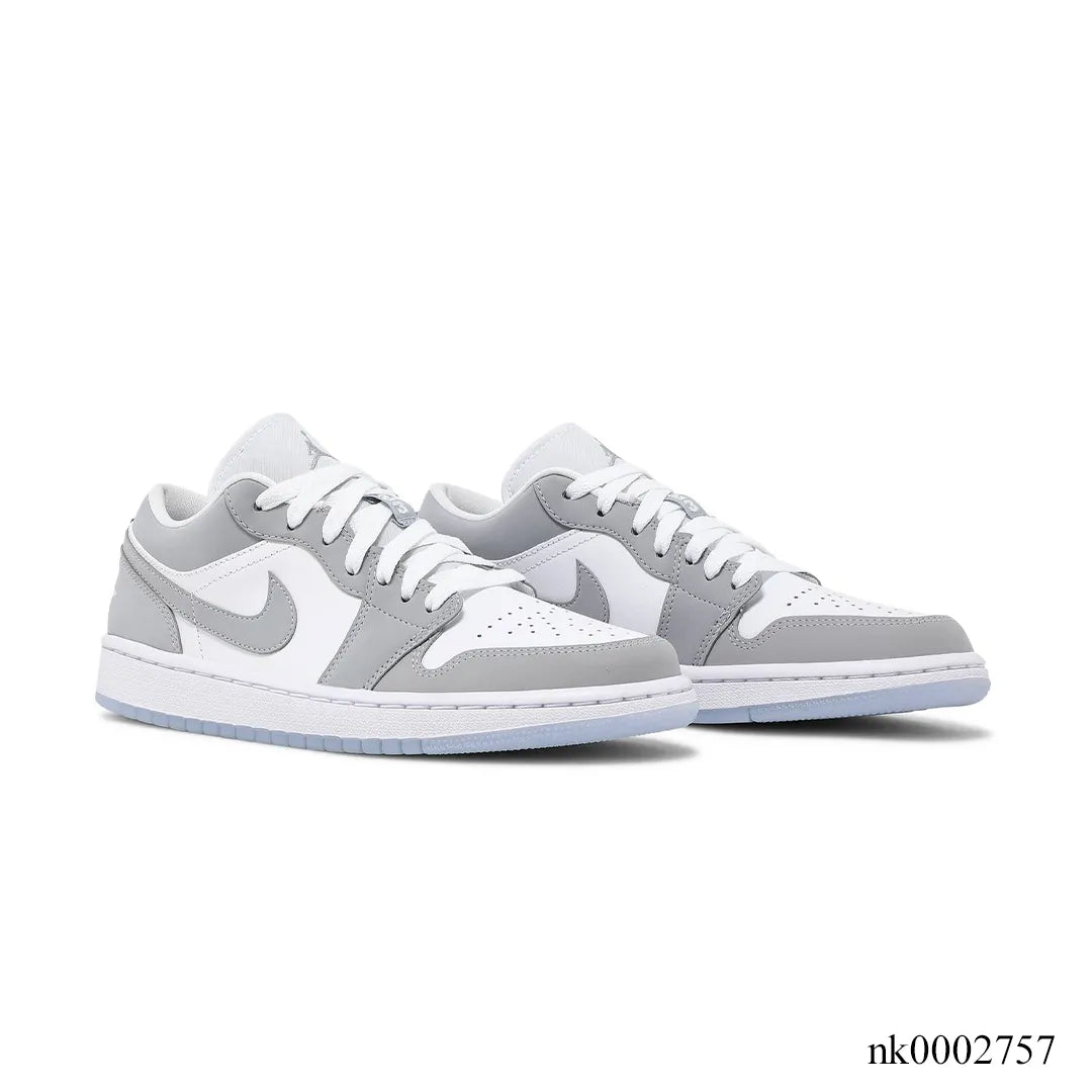 AJ 1 Low White Wolf Grey Shoes Sneakers – nk0002757