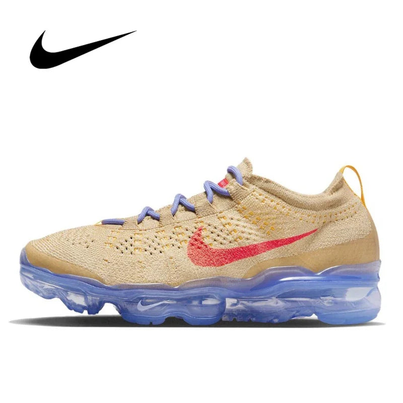 Nike vapormax 2023 flyknit men woman running shoes breathable comfortable non slip outdoor air max low sports sneakers