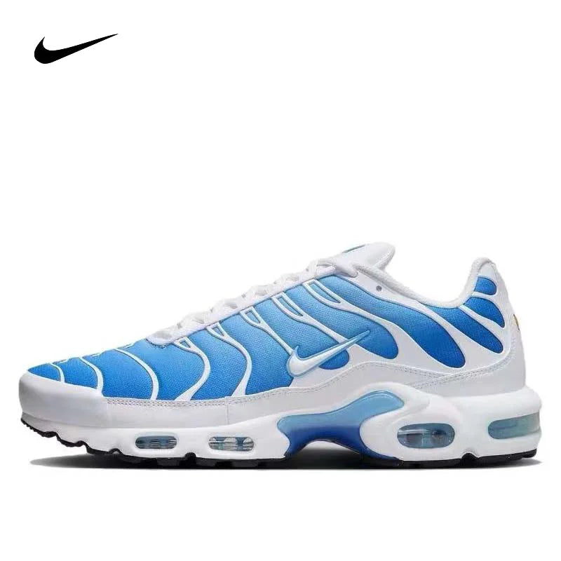 Nike Air Max Plus Light Retro Blue Casual Shoes Retro Chic Fashionable Sports Running Shoes For Men&Women Unisex Sneaker