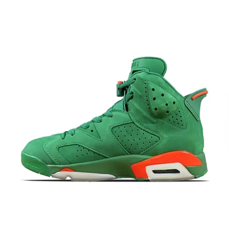 New Arrival Nike Air Jordan Retro 6 6s Mid High Aqua  Mens Outdoor Basketball Retro Sneakers Sports Shoes