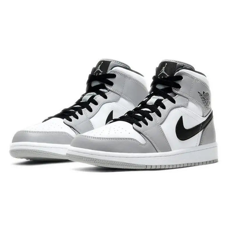 Air Jordan 1 Mid 'Smoke Grey' Sneakers shoes 554724-092